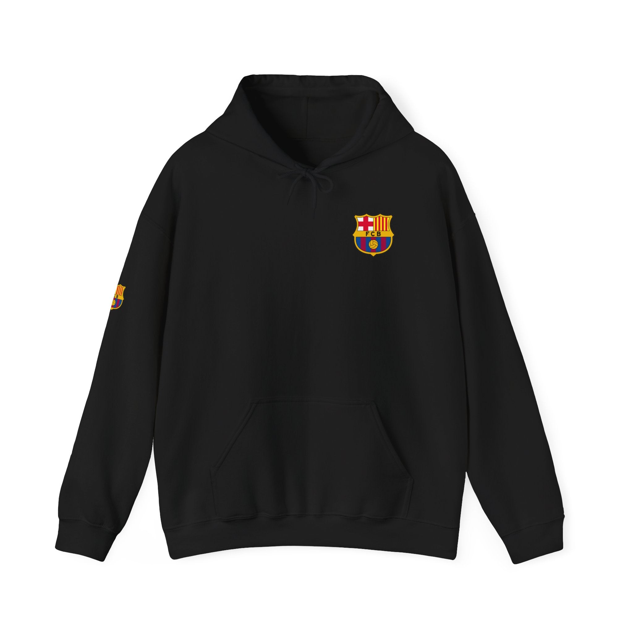 Hoodie  Barcelona Crest Hoodie with Small Badge