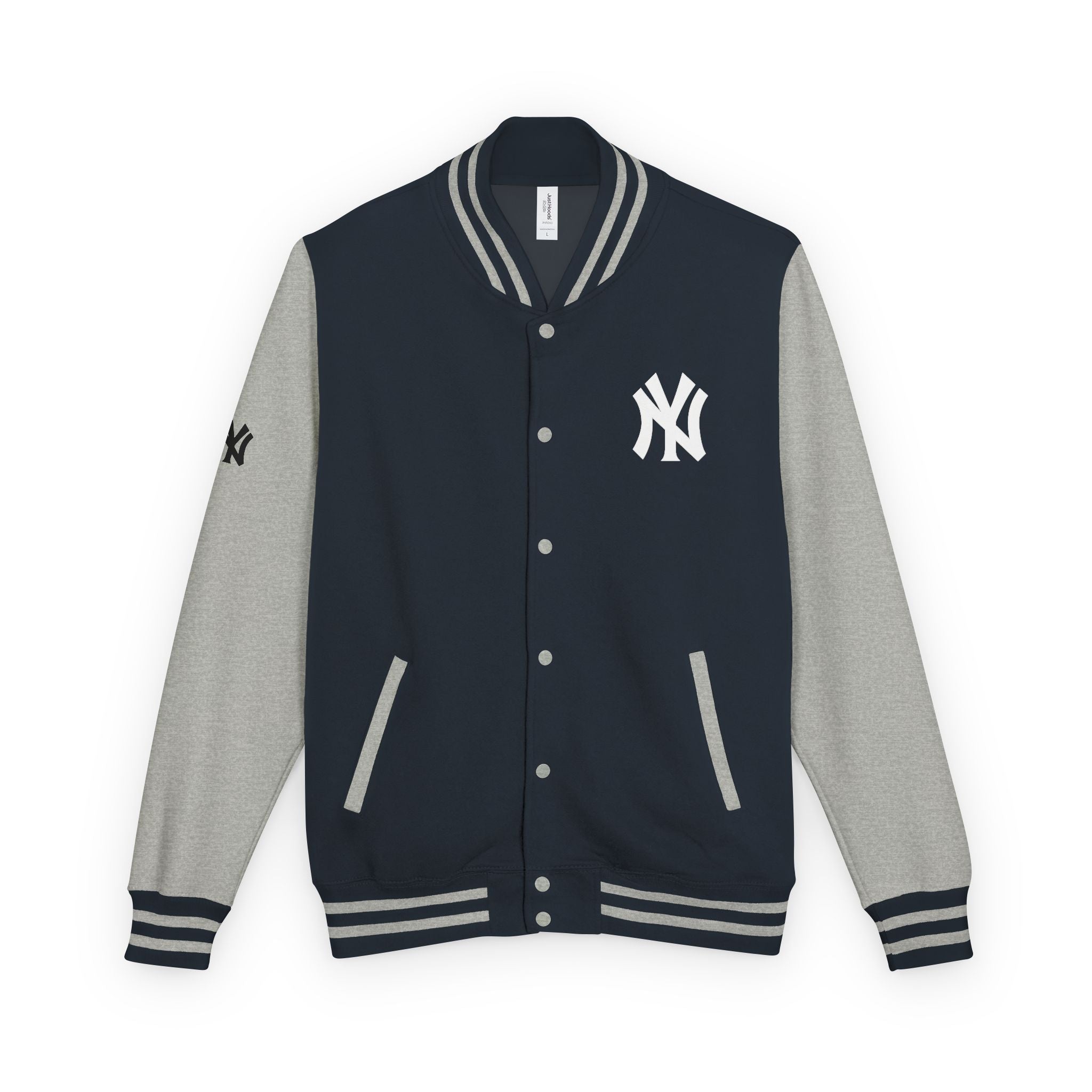 New York Letterman Jacket Varsity Style Red & White Baseball Jacket