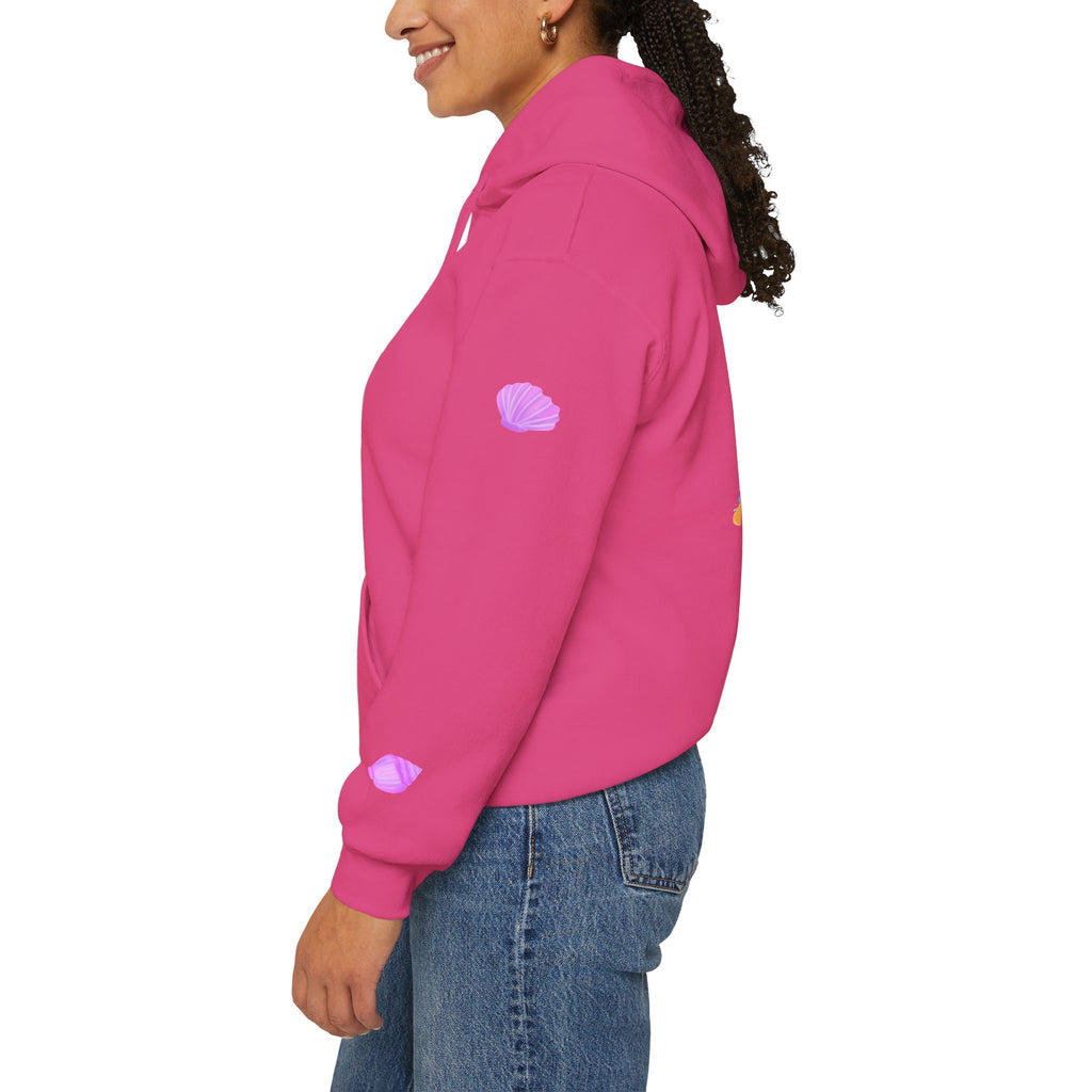 California Palm Tree Hoodie | Beach Island Graphic, Sleeve Icons