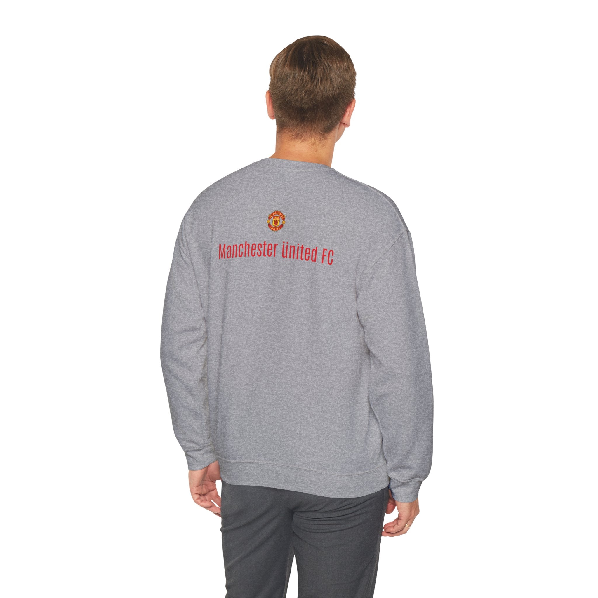 Crewneck Sweatshirt — Manchester United FC Logo Pullover