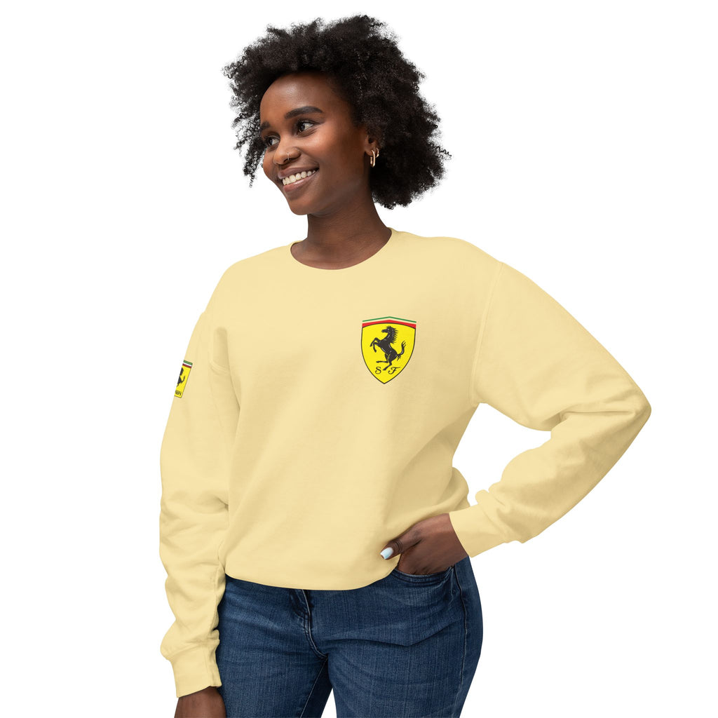 Ferrari Logo Crewneck Sweatshirt