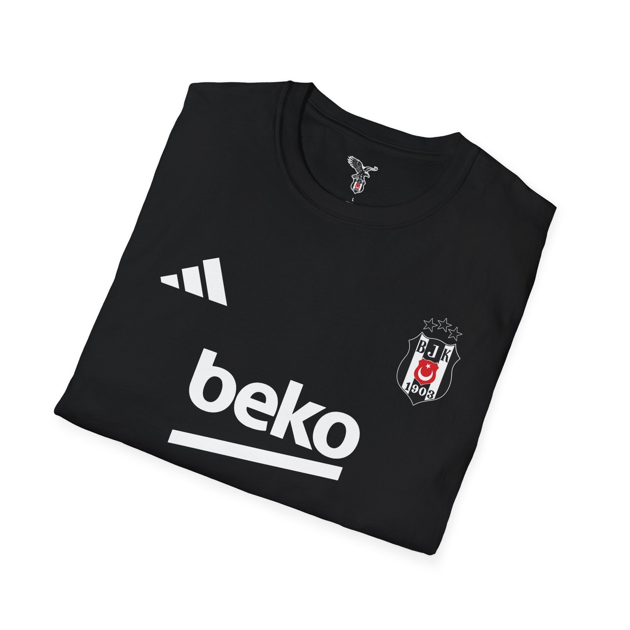 Besiktas Eagle T-Shirt  Football Club Crest Tee soccer jersey