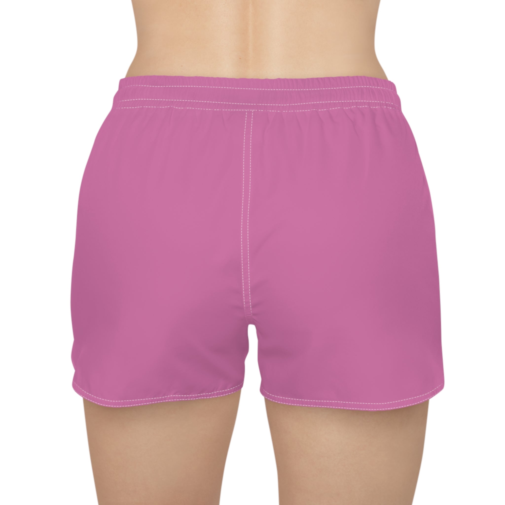 Brazil Flag Pink Women's Casual Shorts  Sporty Beach & Workout AOP
