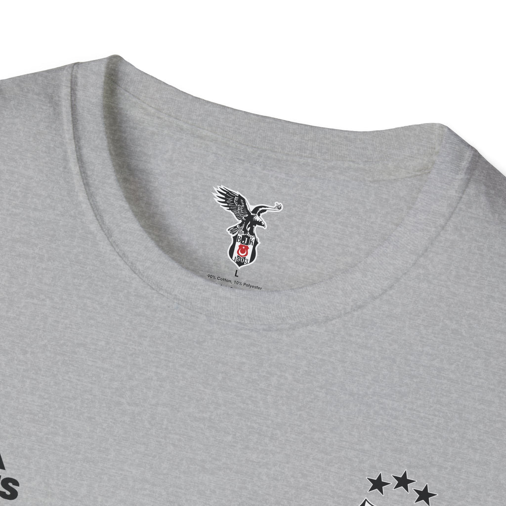 Besiktas Eagle T-Shirt  Football Club Crest Tee soccer jersey