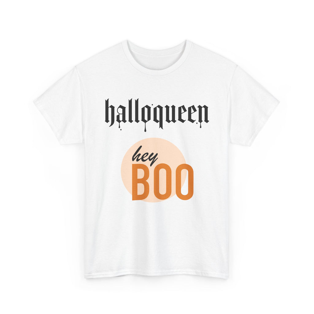 Spooky Ghost Halloween Cotton T-Shirt, Autumn Fashion Surprise for Women and Men, Unisex Tee, Scary Ghost Tee, Halloween Shirt, Fall Fashion