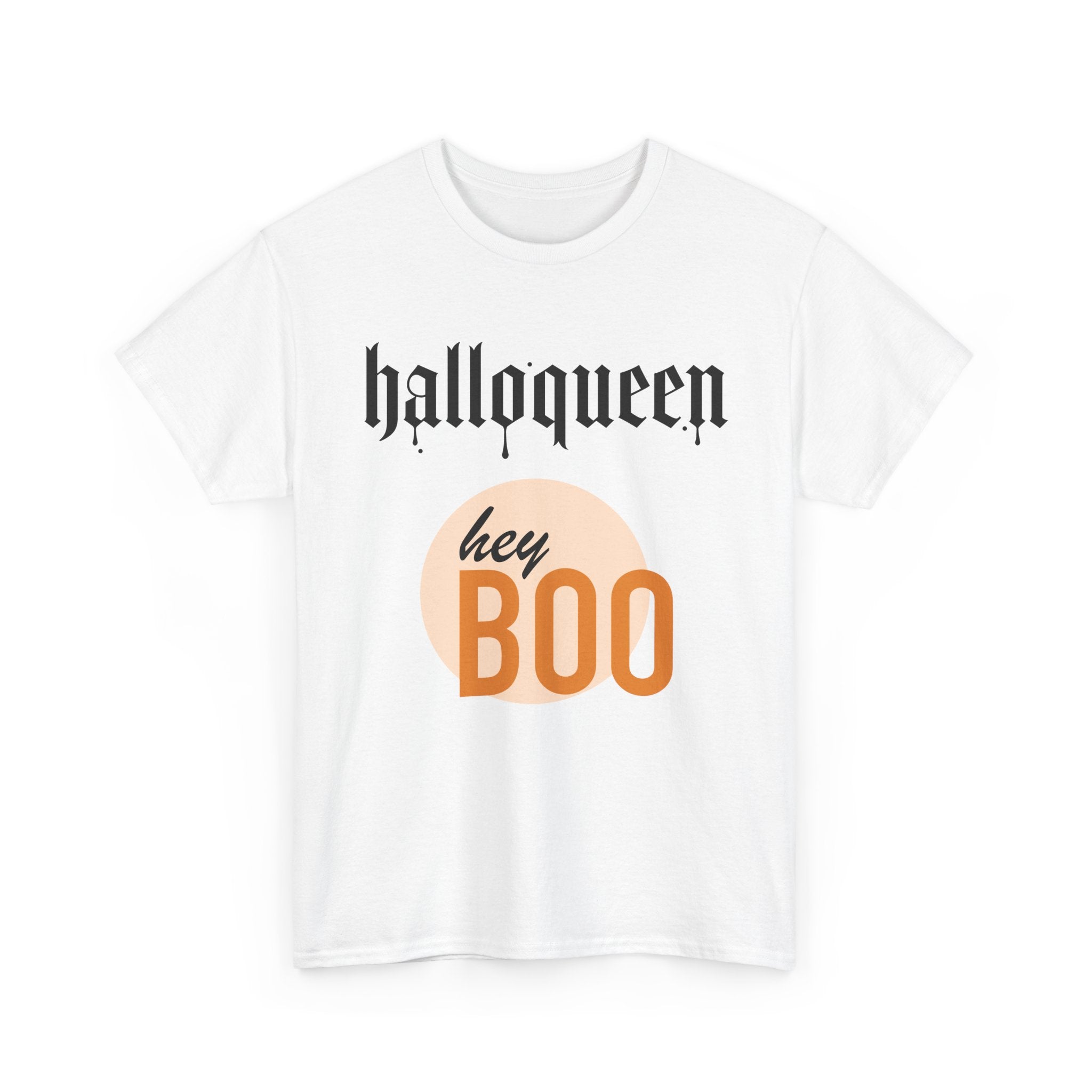 Spooky Ghost Halloween Cotton T-Shirt, Autumn Fashion Surprise for Women and Men, Unisex Tee, Scary Ghost Tee, Halloween Shirt, Fall Fashion