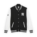 New York Letterman Jacket Varsity Style Red & White Baseball Jacket