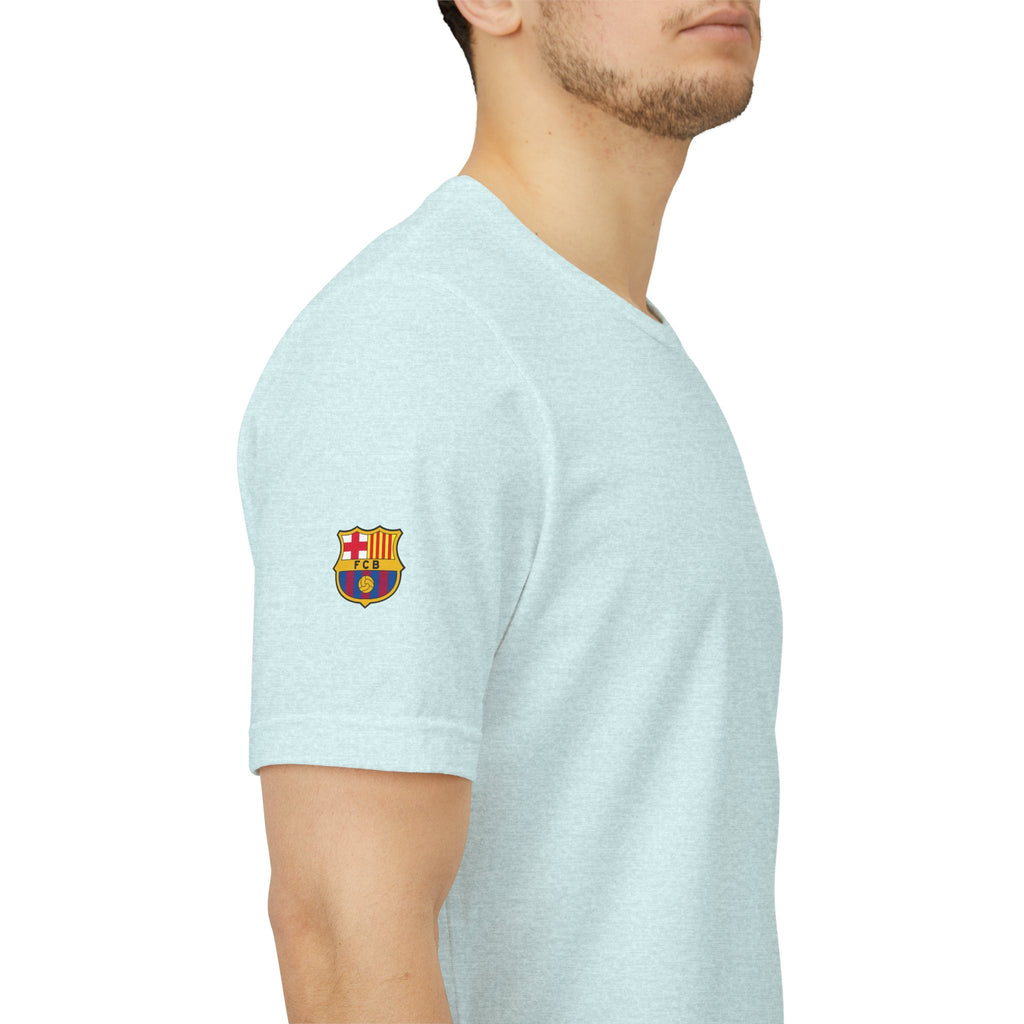 Barcelona Crest T‑Shirt  Minimal Football Fan Tee