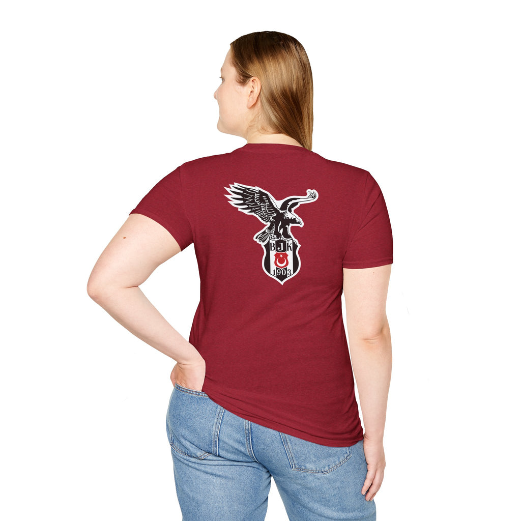 Besiktas Eagle T-Shirt  Football Club Crest Tee soccer jersey