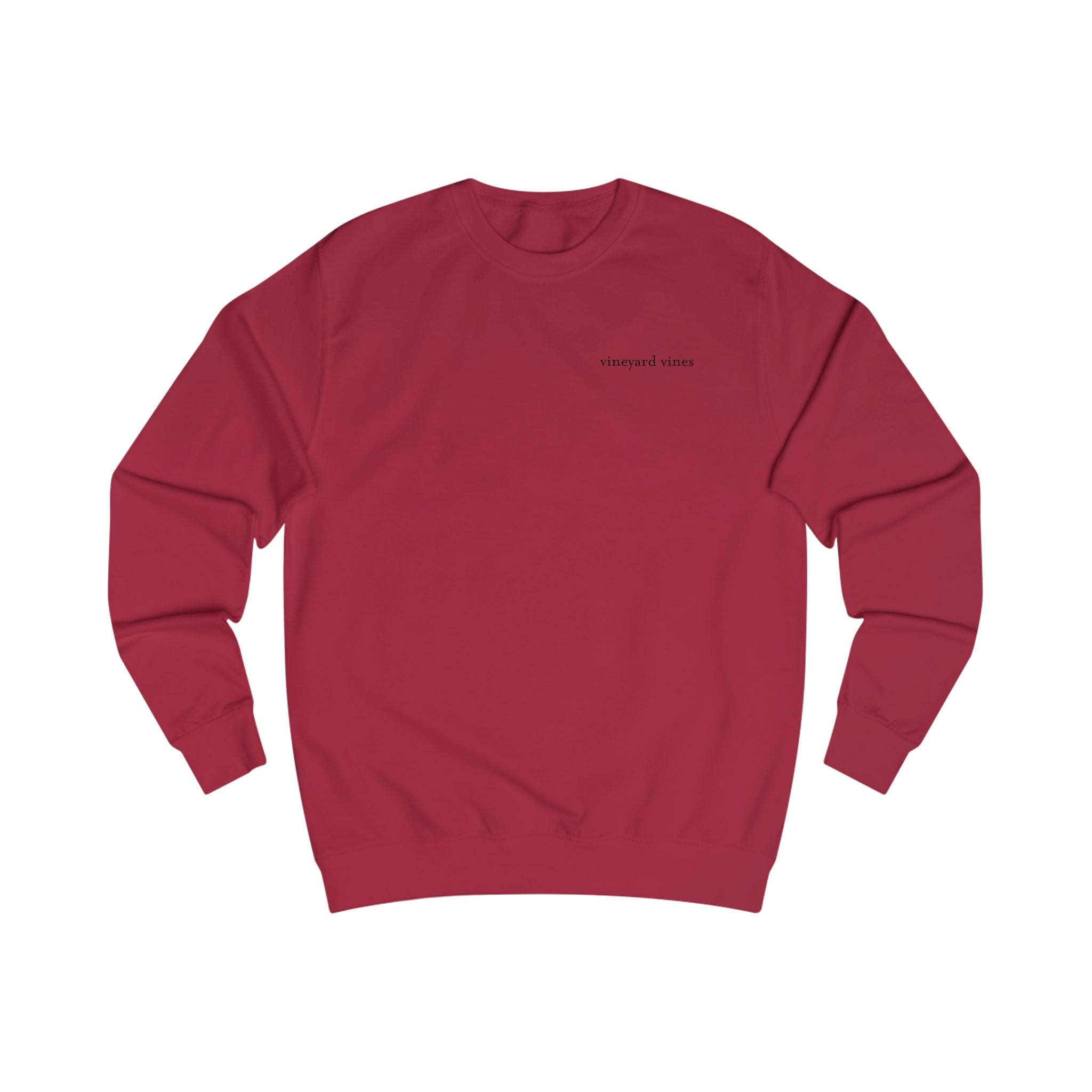 Pink Whale Vineyard Vines sweatshirt | Minimal Logo Crewneck