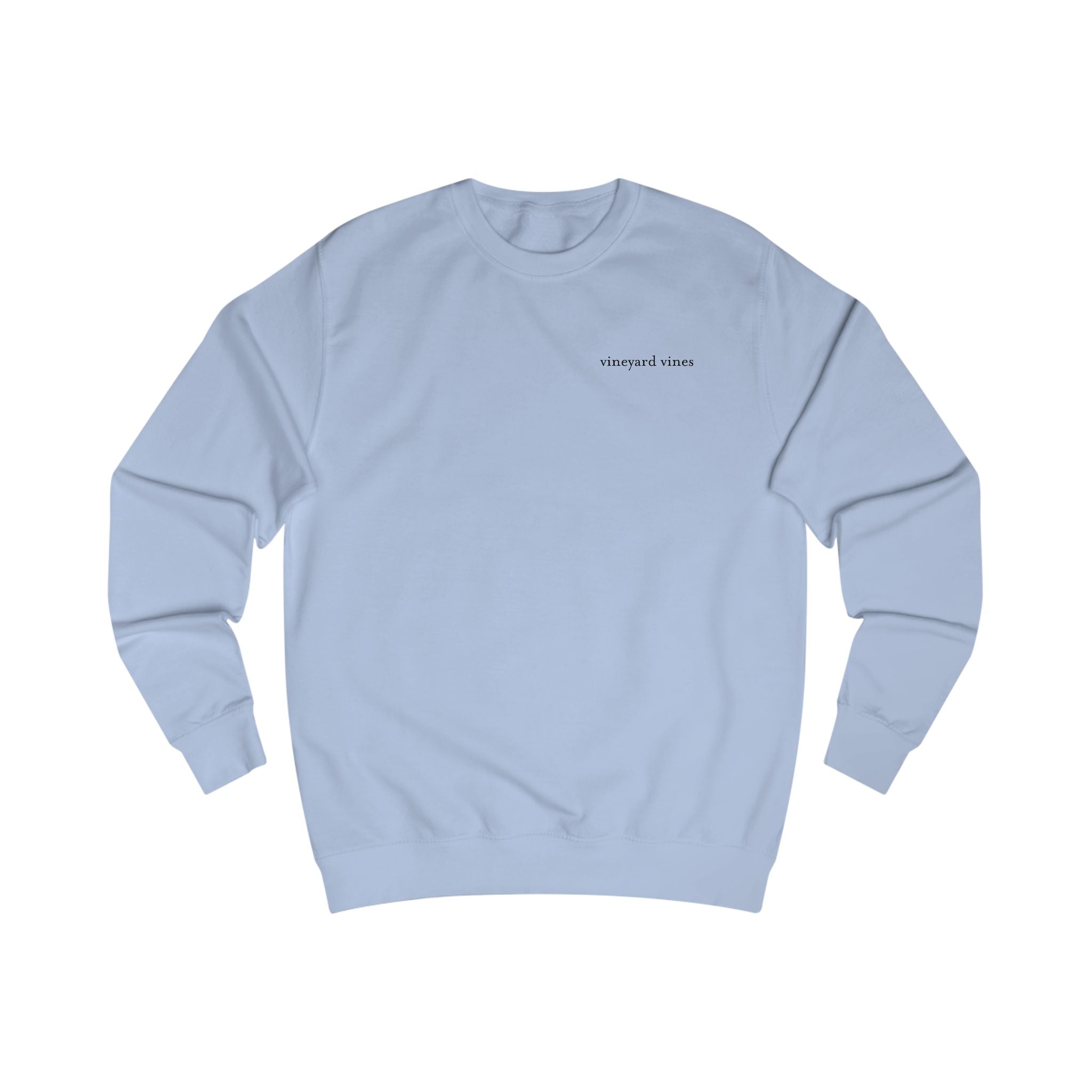 Pink Whale Vineyard Vines sweatshirt | Minimal Logo Crewneck
