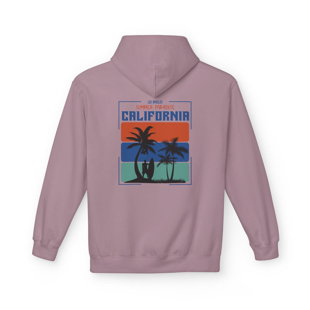 California Sunset Surf Hoodie  Summer Vacation Beach Pullover
