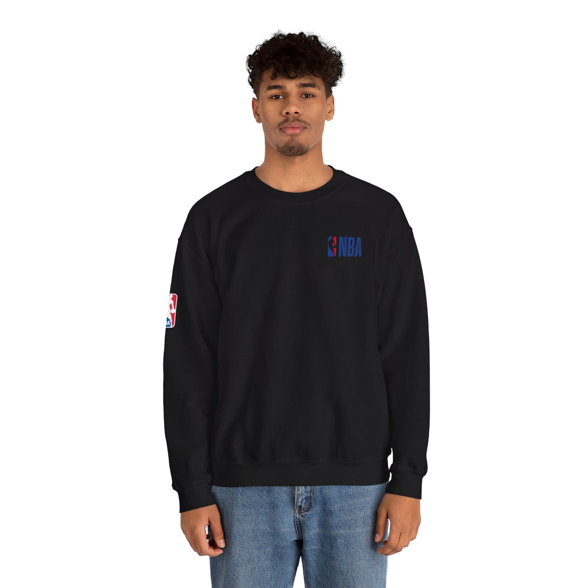 NBA Minimal Logo Crewneck Sweatshirt
