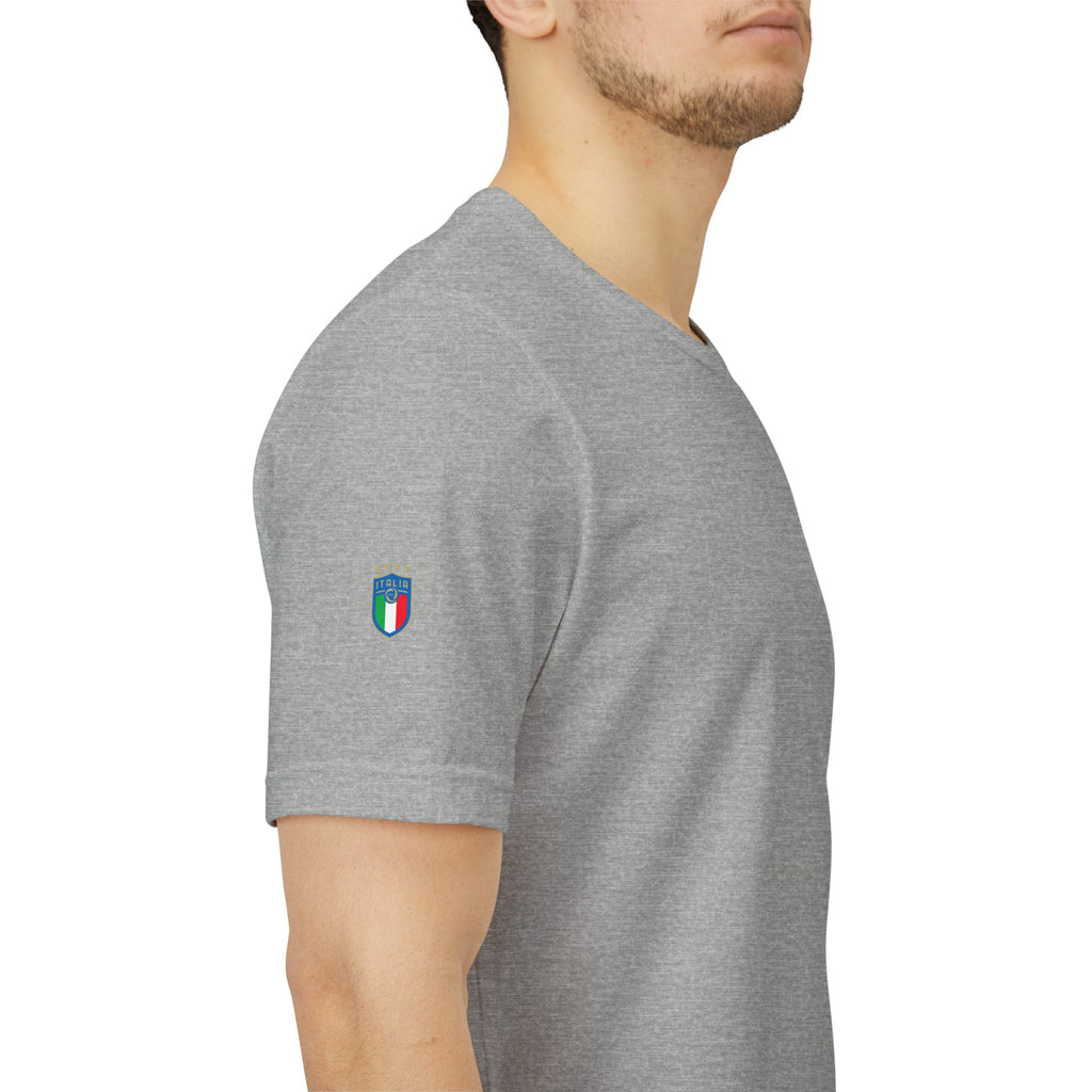 Italy Crest Tee  Italian Flag Shield T-Shirt