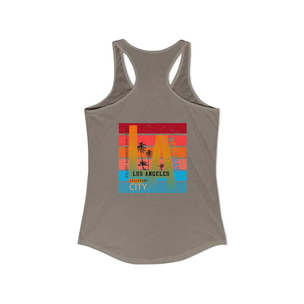 California Athletic Women's Racerback Tank  Women's California Athletic Tank Top
