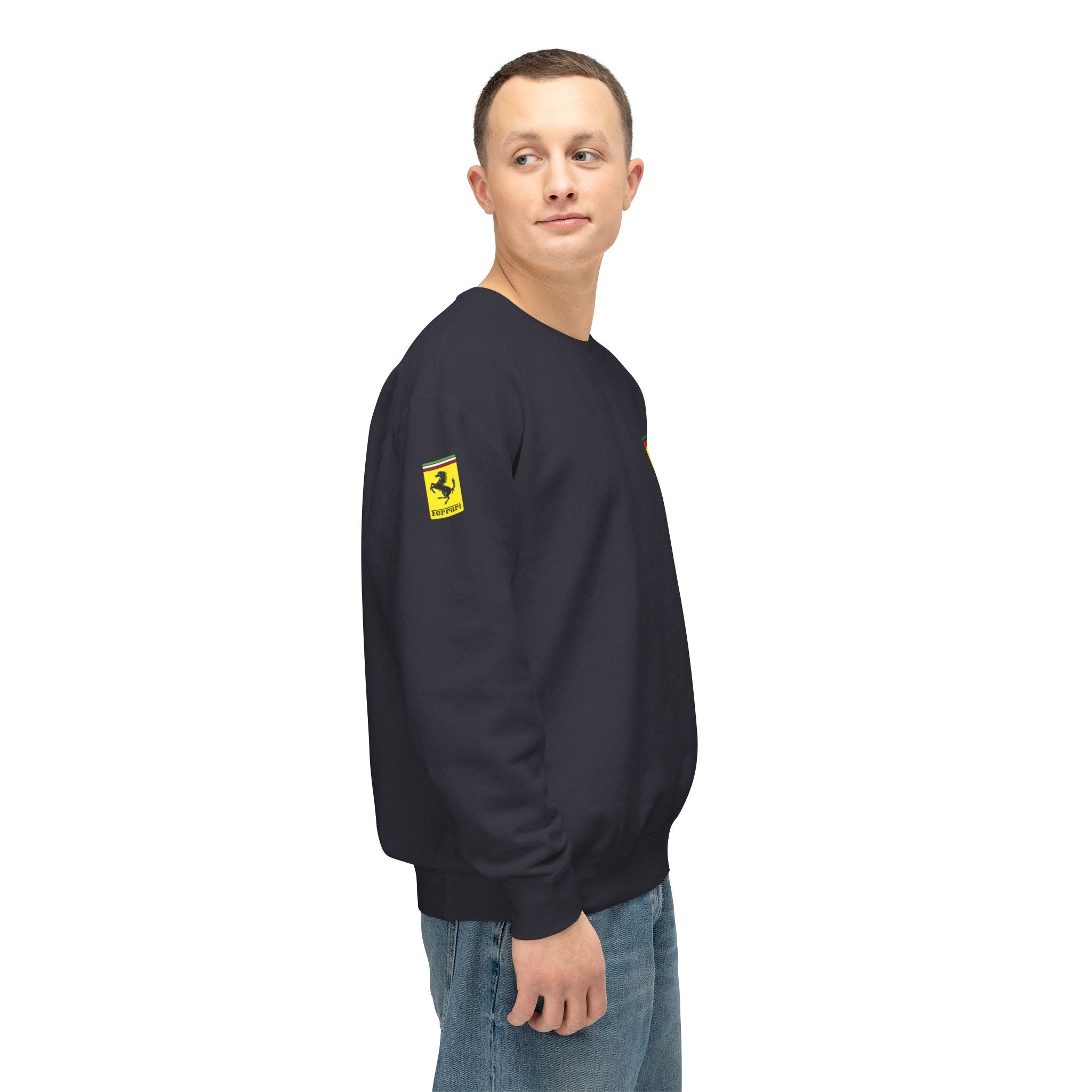 Ferrari Logo Crewneck Sweatshirt