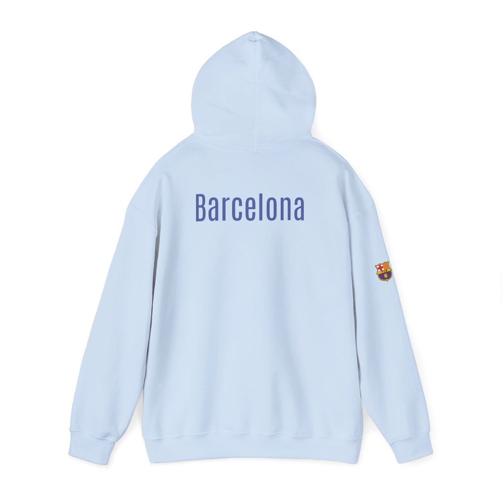 Hoodie  Barcelona Crest Hoodie with Small Badge