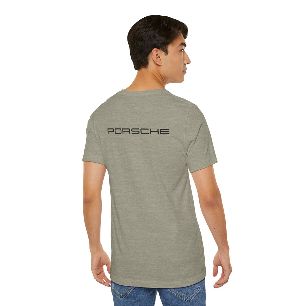 Porsche Crest Tee — Classic Logo Short Sleeve Shirt