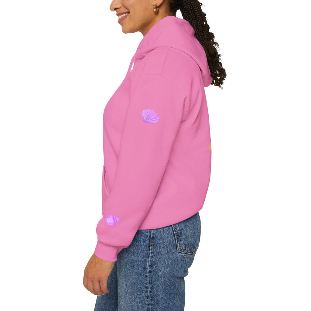 California Palm Tree Hoodie | Beach Island Graphic, Sleeve Icons