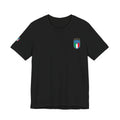 Italy Crest Tee  Italian Flag Shield T-Shirt