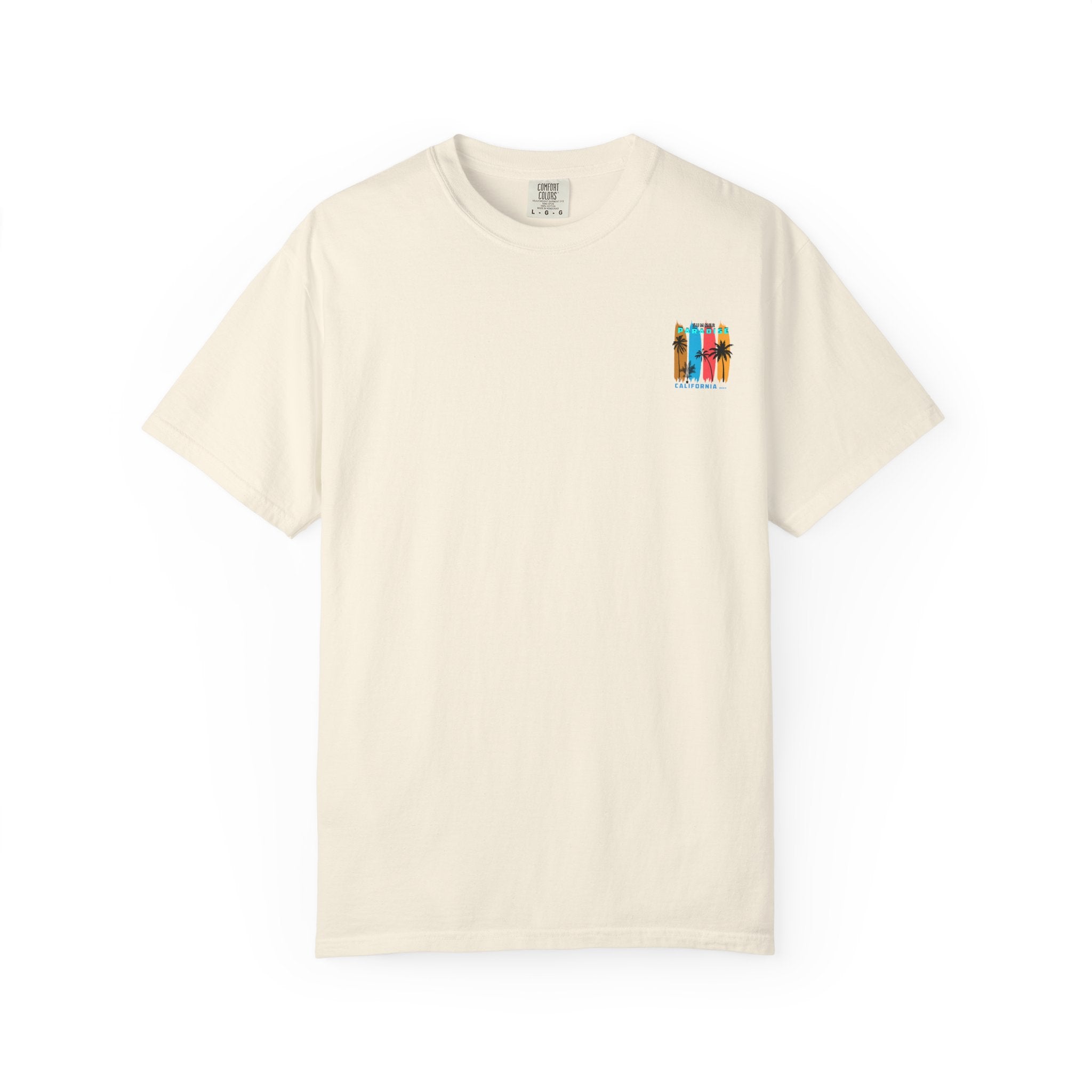 California Vintage Palm T-Shirt  Retro Beach Graphic Tee