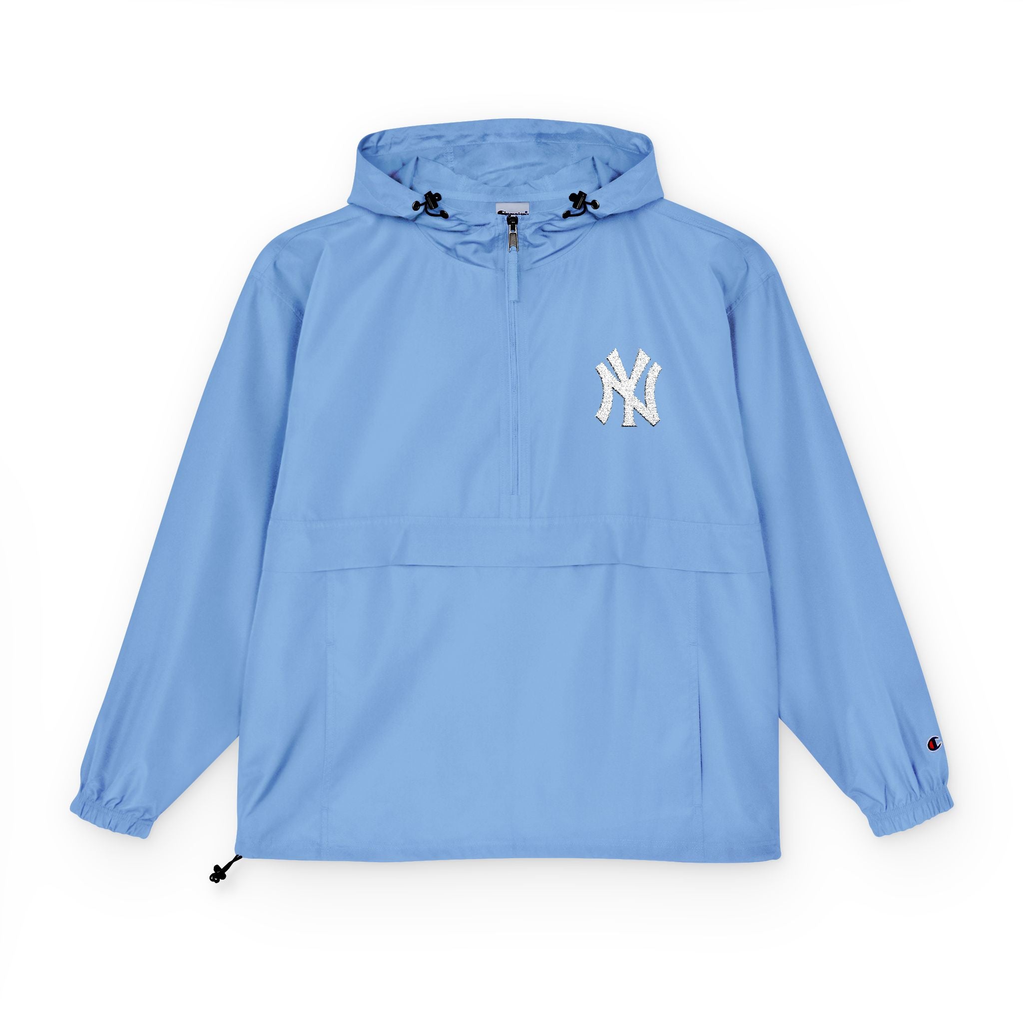 Newyork Logo Anorak Jacket  Packable Champion Windbreaker