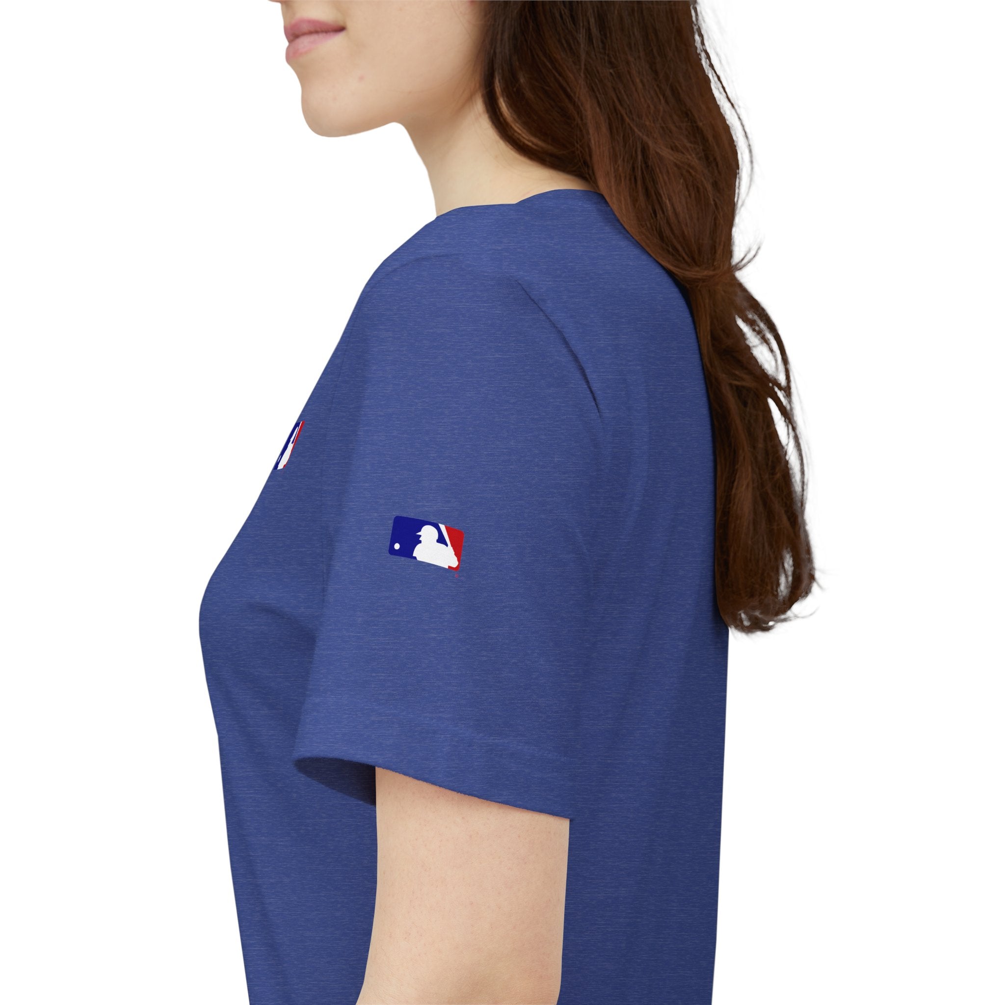 Baseball Logo T-Shirt  Minimal Chest Patch Tee
