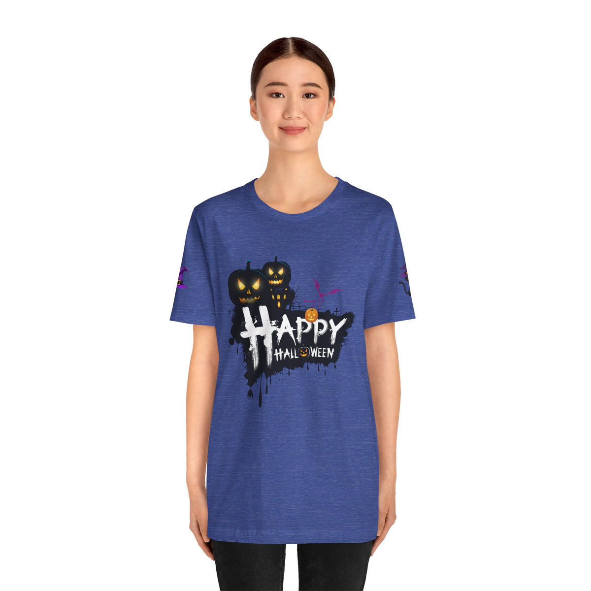 Happy Halloween Pumpkins T‑Shirt