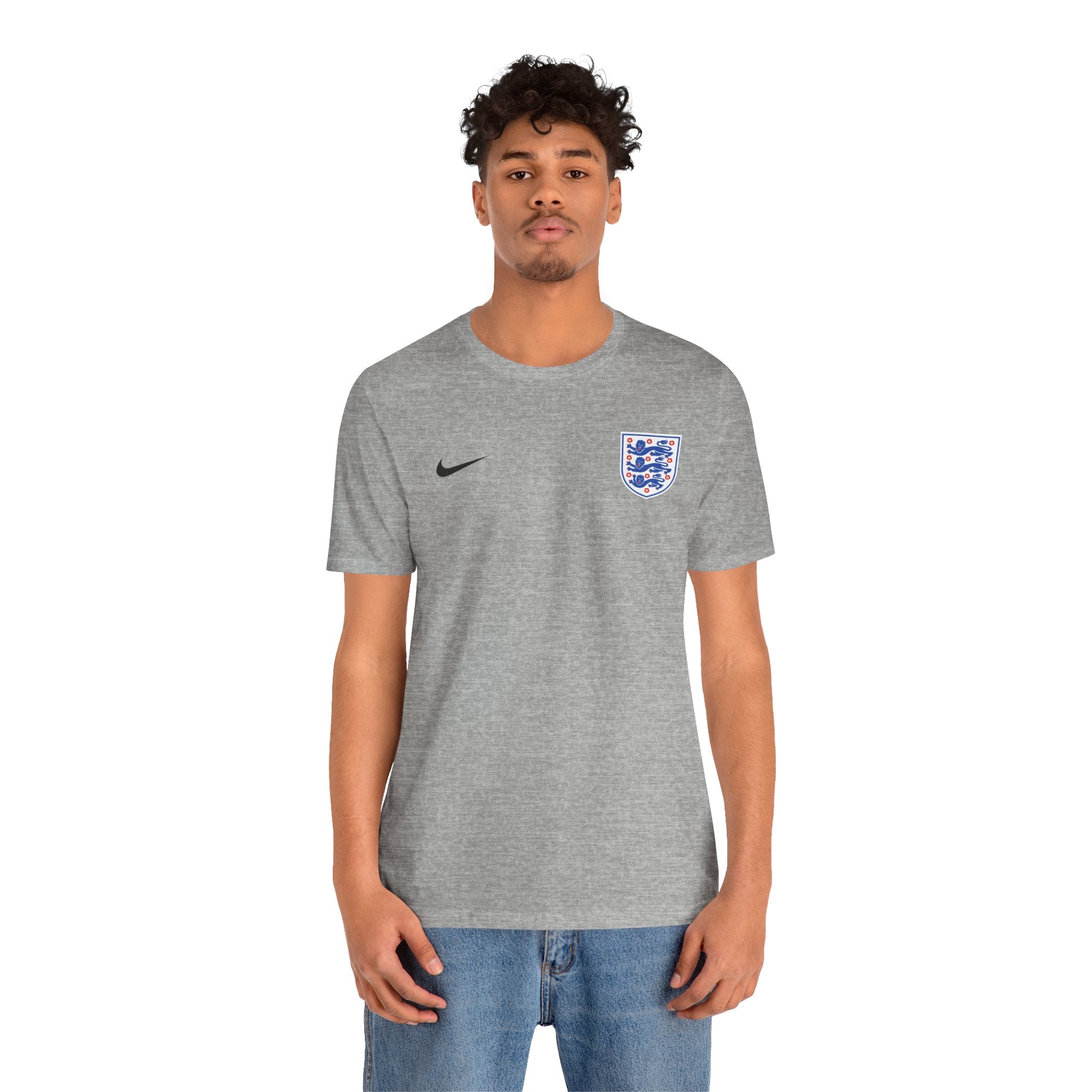 England Crest Soccer Tee — 'ENGLAND' Back Graphic