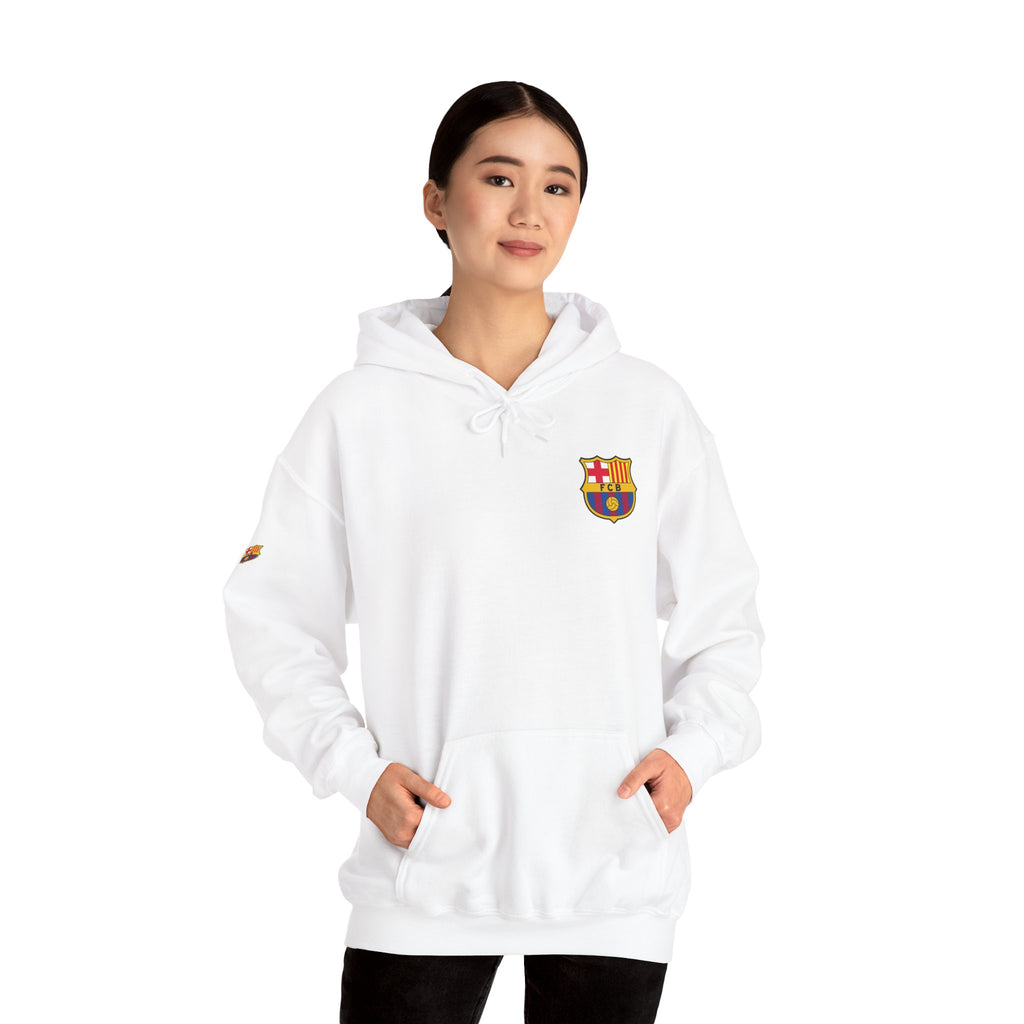 Hoodie  Barcelona Crest Hoodie with Small Badge