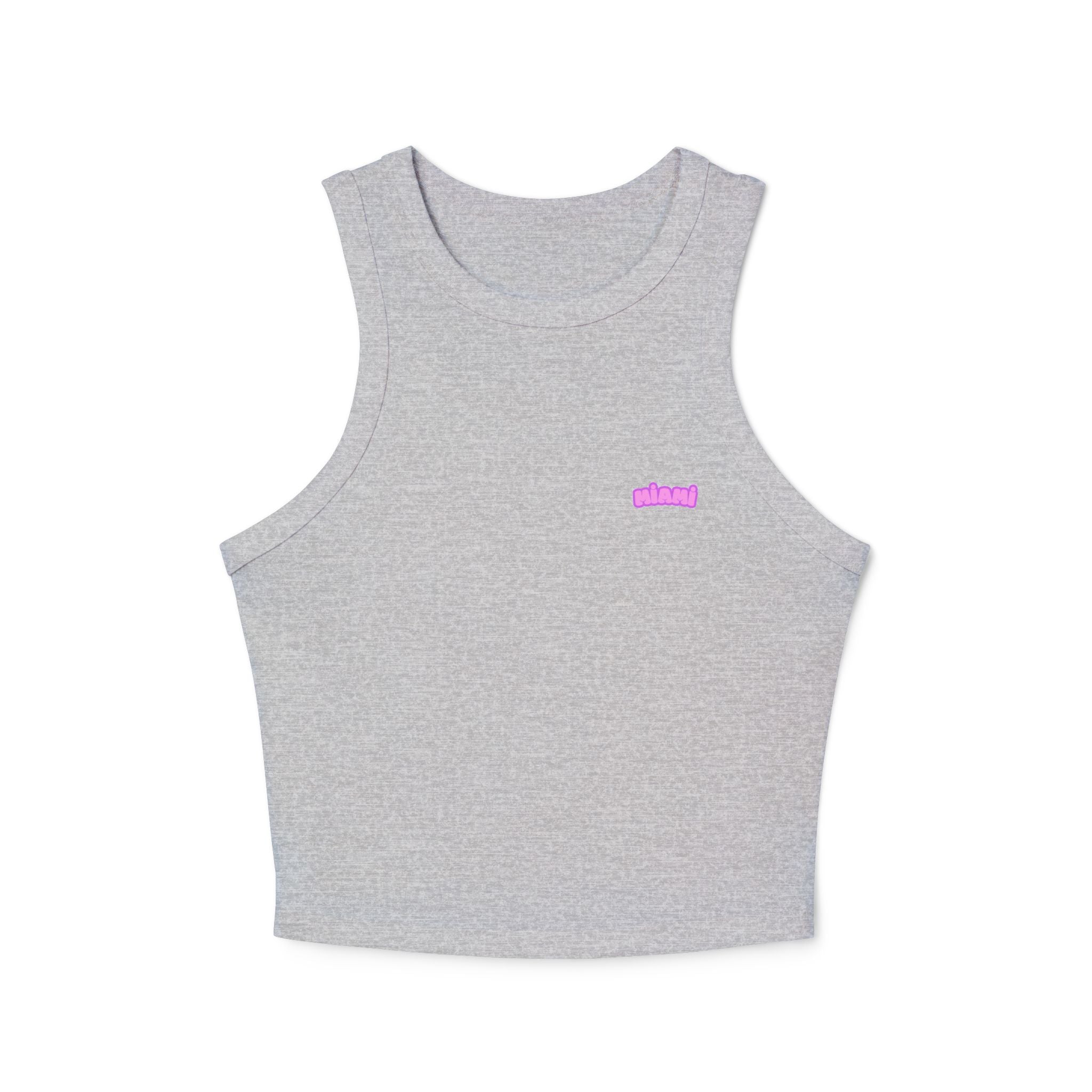 Women's Micro Rib Racer Tank Top