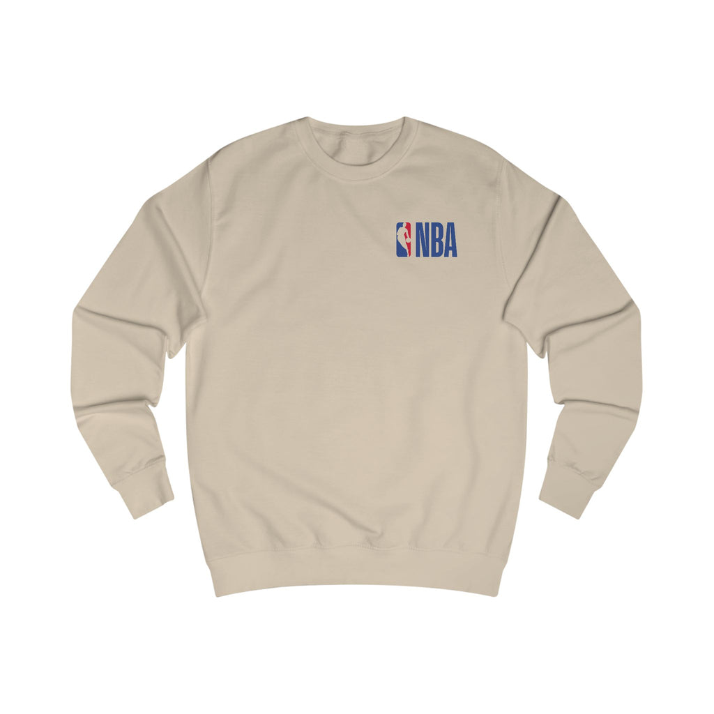 NBA Logo & Dunk Silhouette Sweatshirt | Basketball Crewneck
