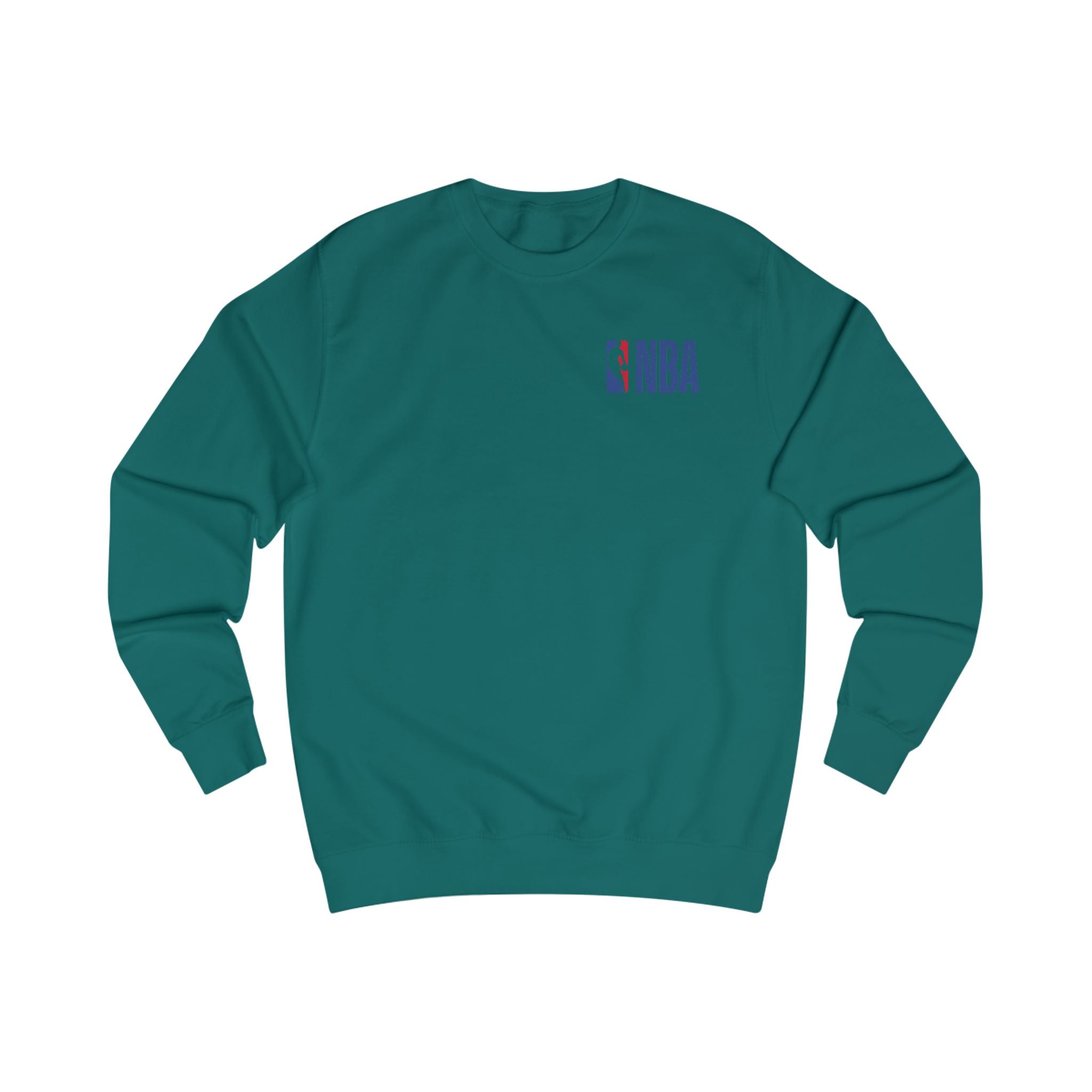 NBA Logo & Dunk Silhouette Sweatshirt | Basketball Crewneck