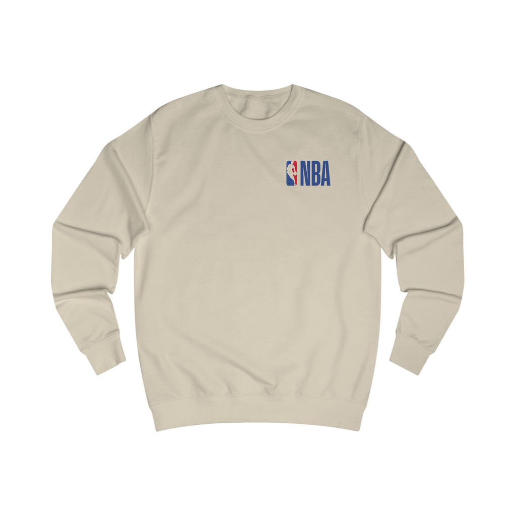 NBA Logo & Dunk Silhouette Sweatshirt | Basketball Crewneck