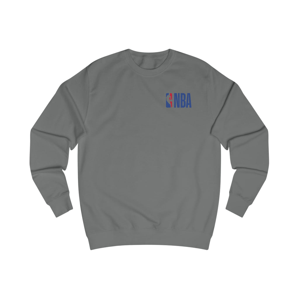 NBA Logo & Dunk Silhouette Sweatshirt | Basketball Crewneck