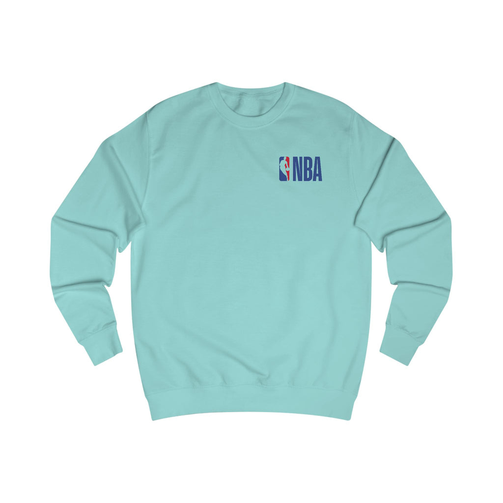 NBA Logo & Dunk Silhouette Sweatshirt | Basketball Crewneck