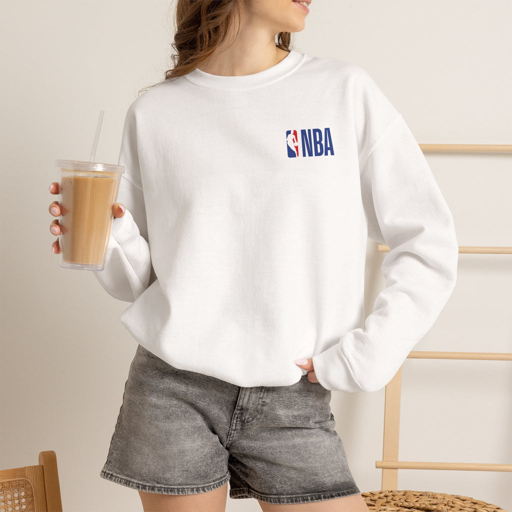 NBA Minimal Logo Crewneck Sweatshirt