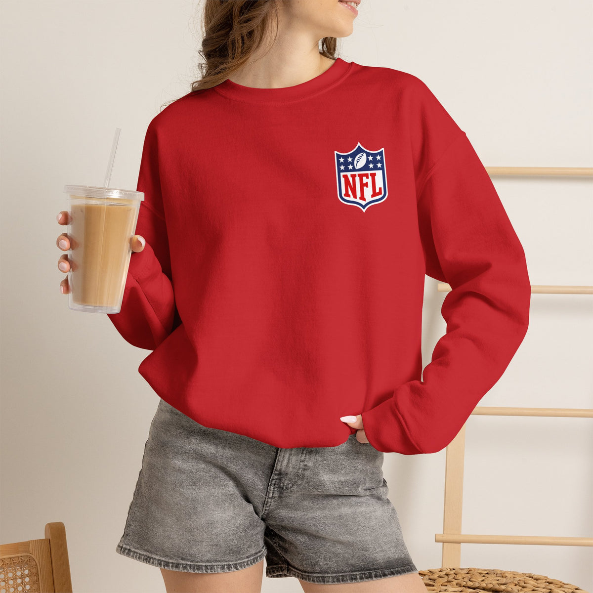 NFL Logo Crewneck Sweatshirt