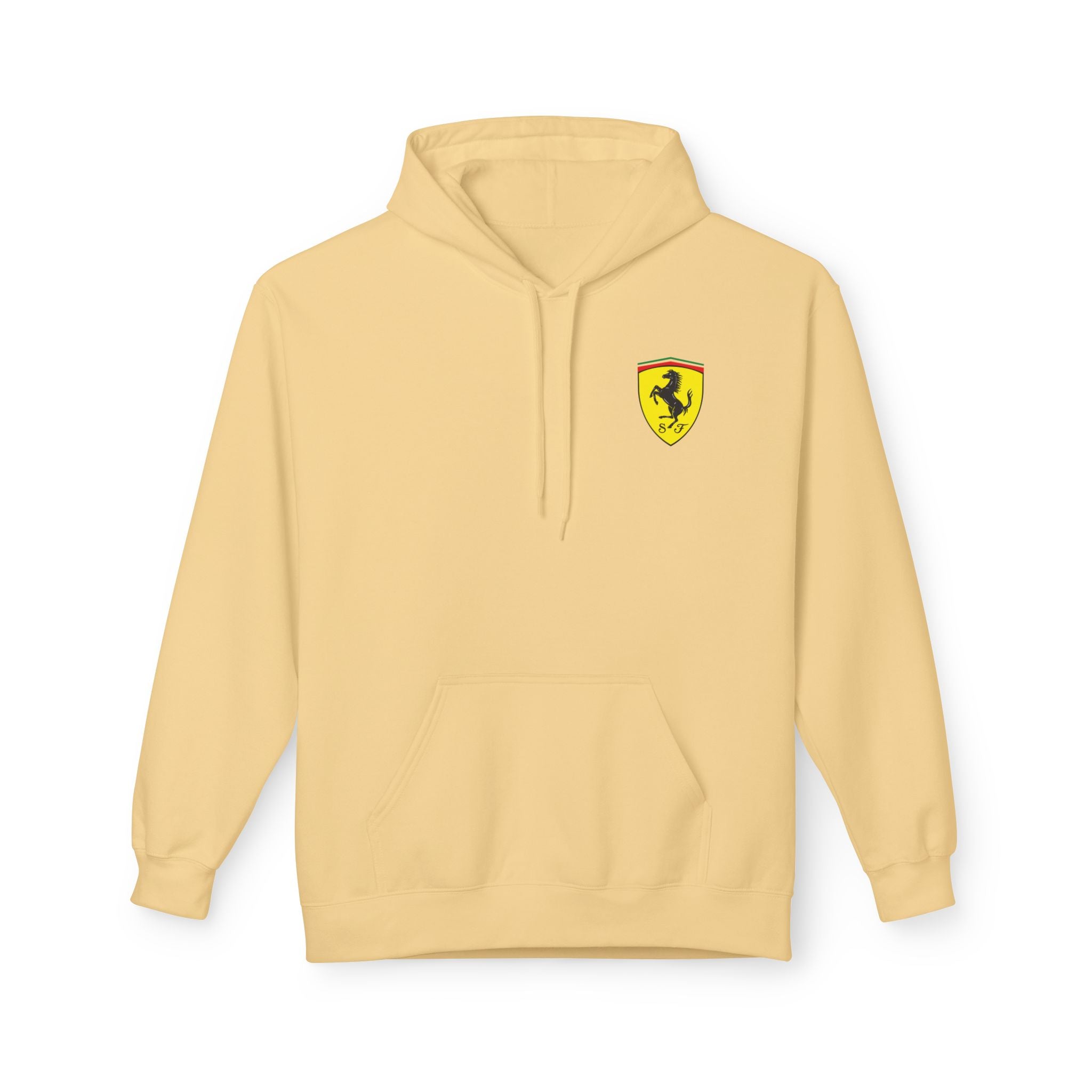 Vintage Ferrari F1 Racing Car Hoodie | Prancing Horse Crest