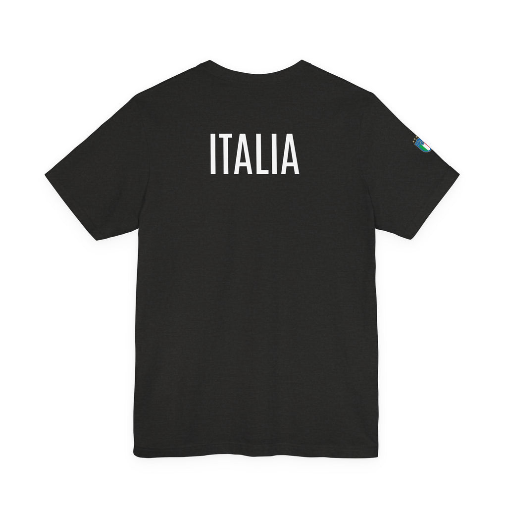 Italy Crest Tee  Italian Flag Shield T-Shirt