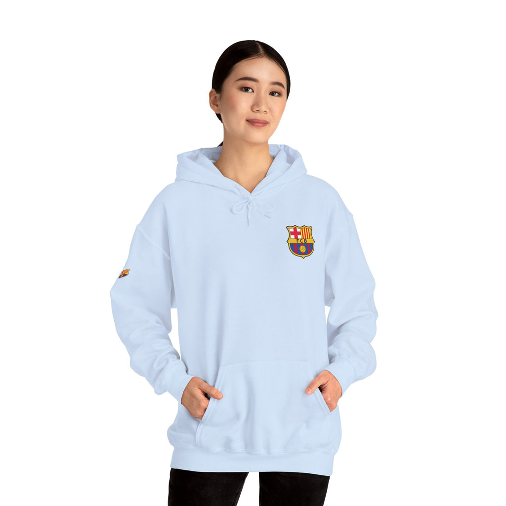 Hoodie  Barcelona Crest Hoodie with Small Badge