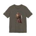 Spartan Warrior Graphic Tee  Ancient Soldier T-Shirt