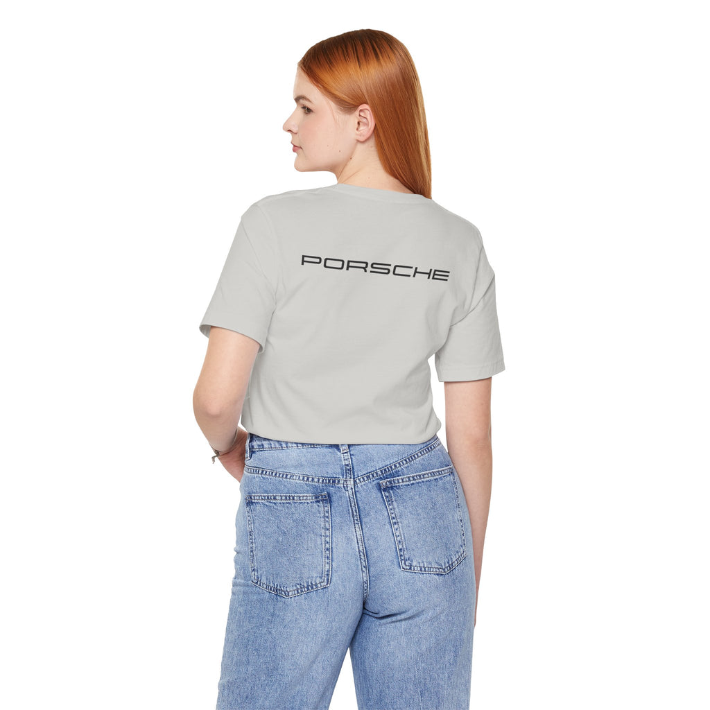 Porsche Crest Tee — Classic Logo Short Sleeve Shirt