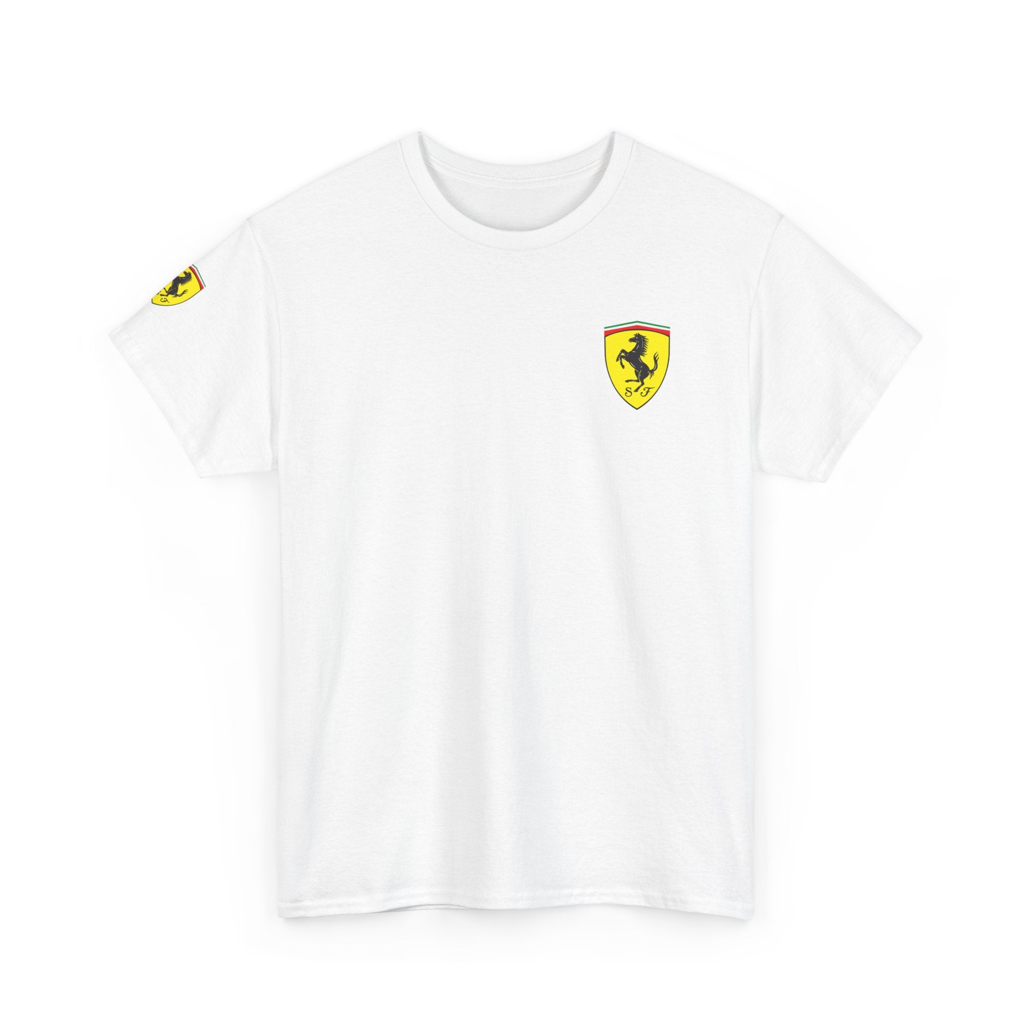 Ferrari Graphic Tee — Classic Racing Logo T-Shirt