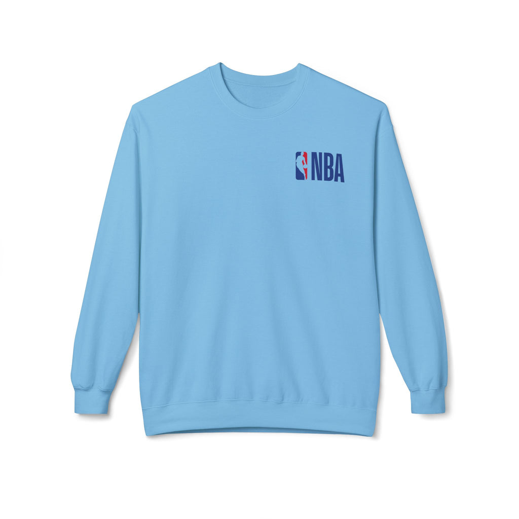 NBA Logo Sweatshirt Basketball Logo Crewneck