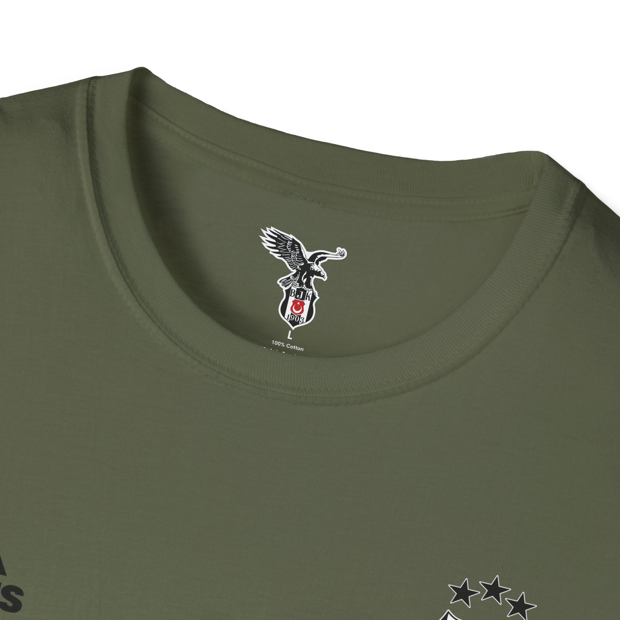 Besiktas Eagle T-Shirt  Football Club Crest Tee soccer jersey