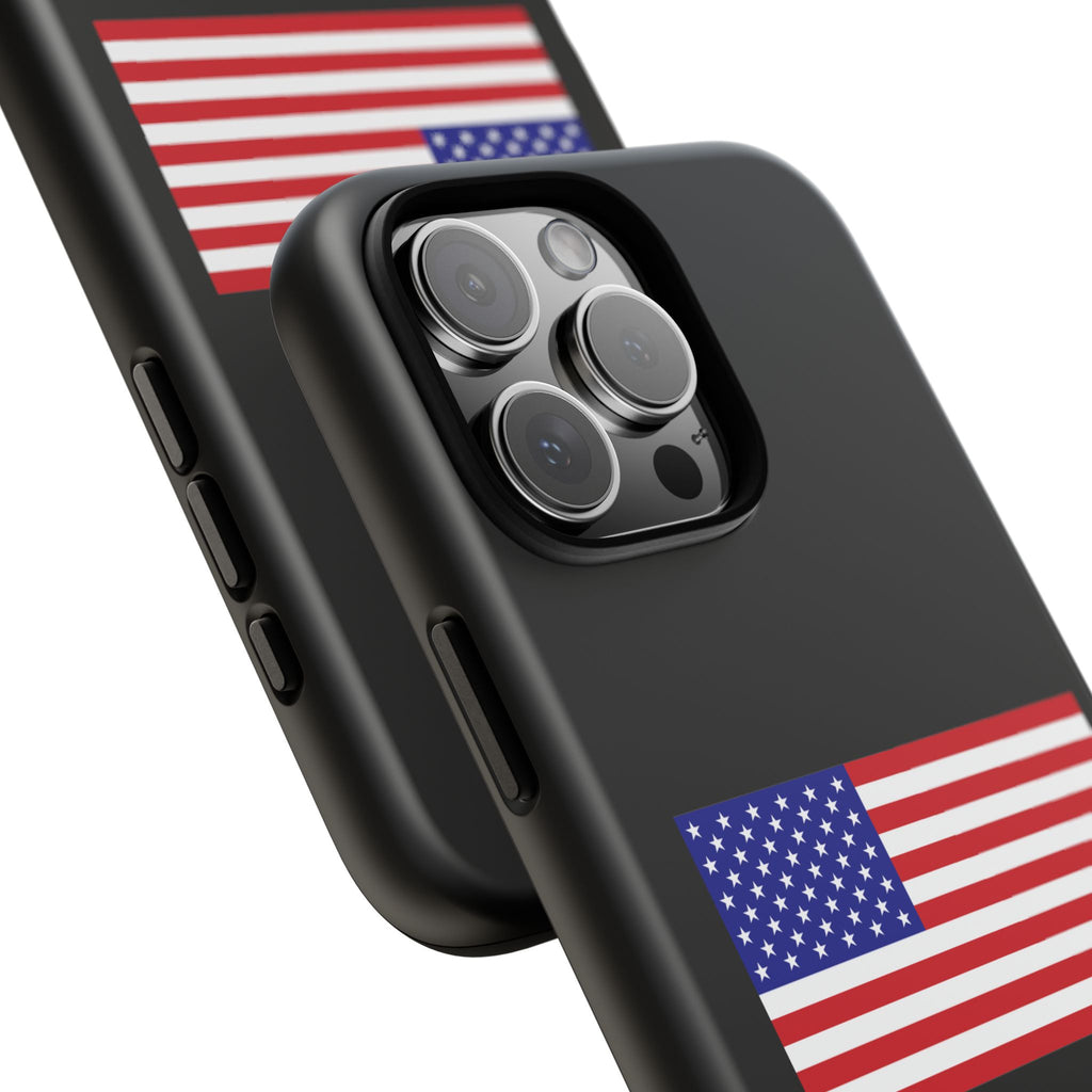 American Flag Phone Case  Patriotic Tough Case for 4th of July & Everyday Protection