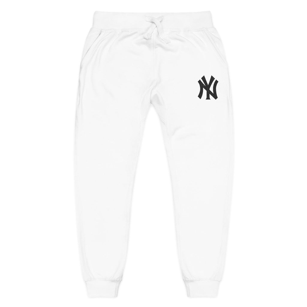 Embroidered Logo Fleece Sweatpants — Cozy Everyday Joggers