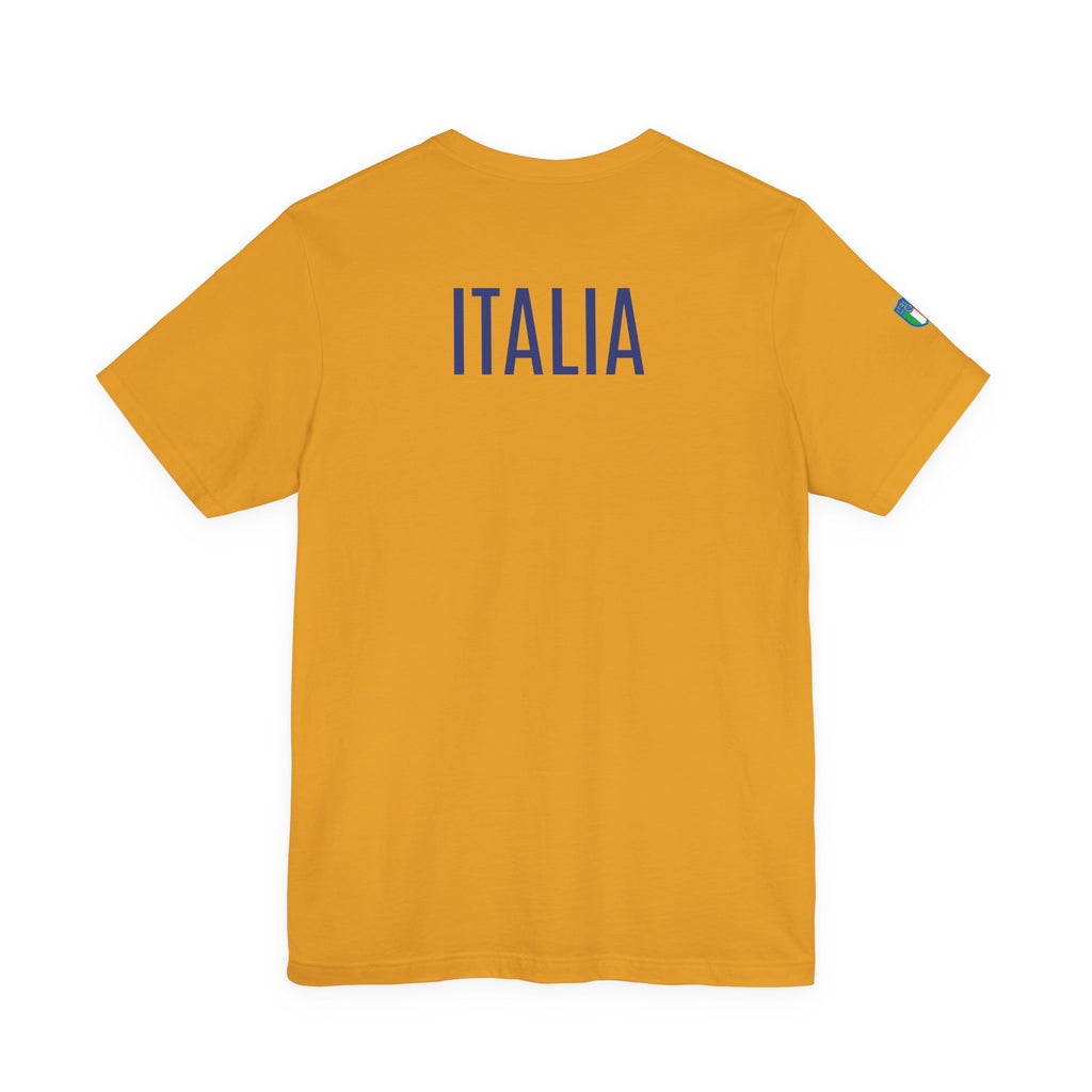 Italy Crest Tee  Italian Flag Shield T-Shirt
