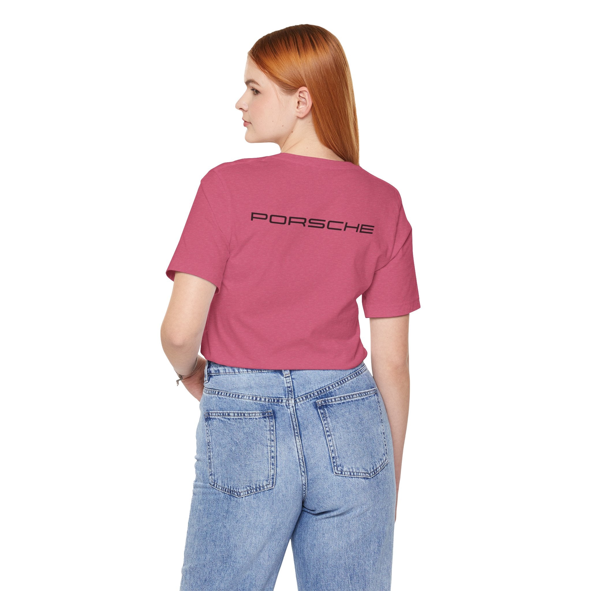 Porsche Crest Tee — Classic Logo Short Sleeve Shirt